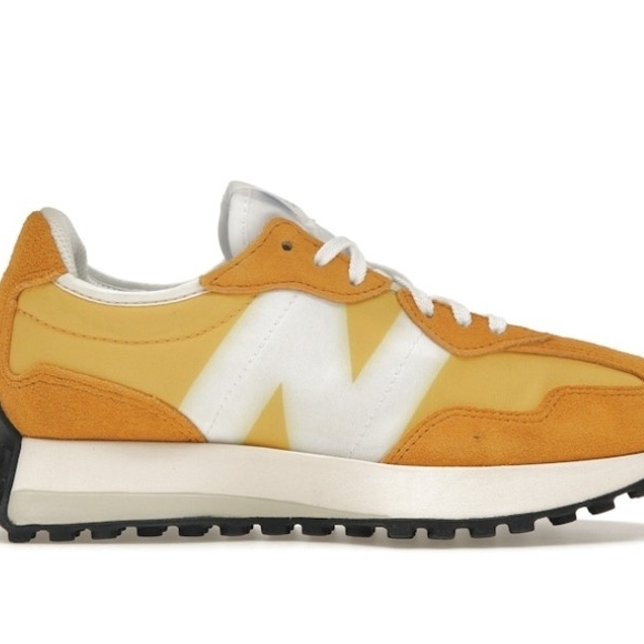 New Balance Women's Athletic Shoes - Orange and White - Picture 1 of 4